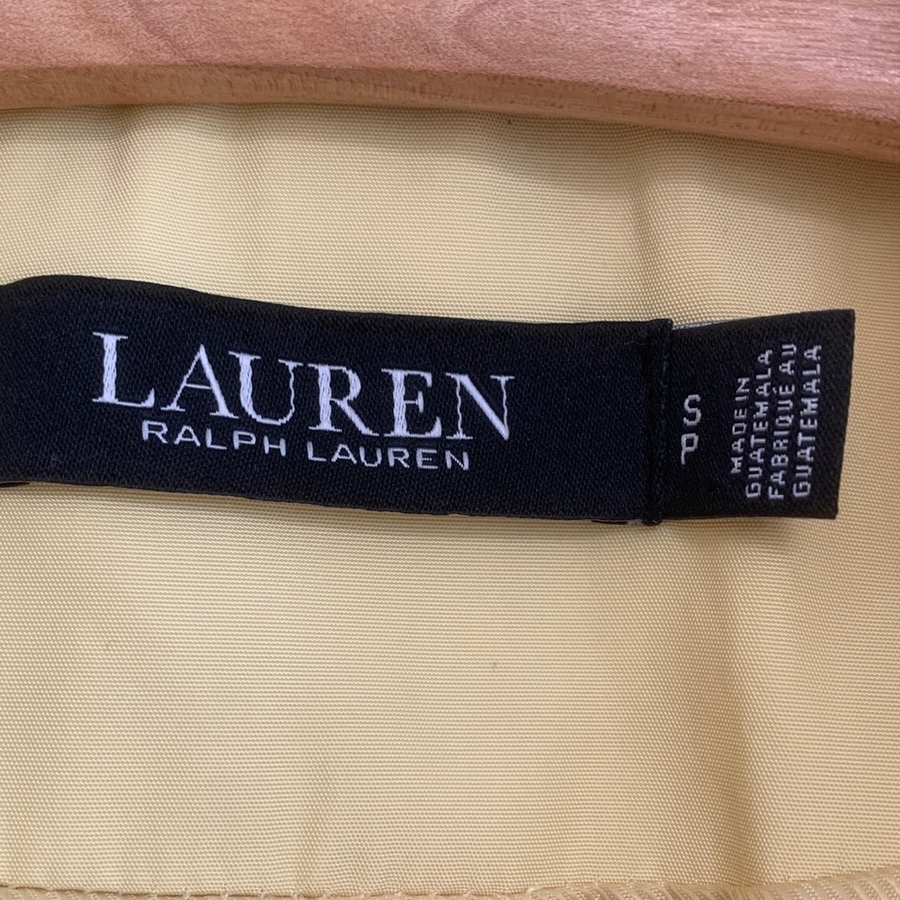 Ralph Lauren Sunny Yellow Trench Coat - Picture 2 of 6